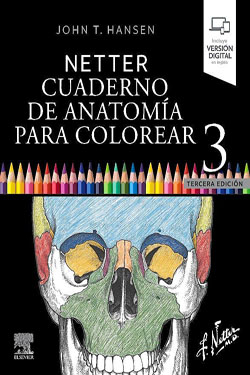 NETTER Cuaderno de Anatomía para Colorear